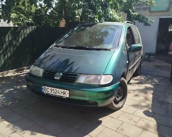 Зелений Сеат Альхамбра, об'ємом двигуна 1.9 л та пробігом 377 тис. км за 3500 $, фото 1 на Automoto.ua
