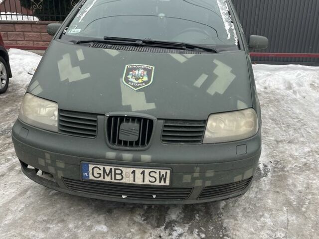 Зелений Сеат Альхамбра, об'ємом двигуна 1.9 л та пробігом 373 тис. км за 2713 $, фото 1 на Automoto.ua