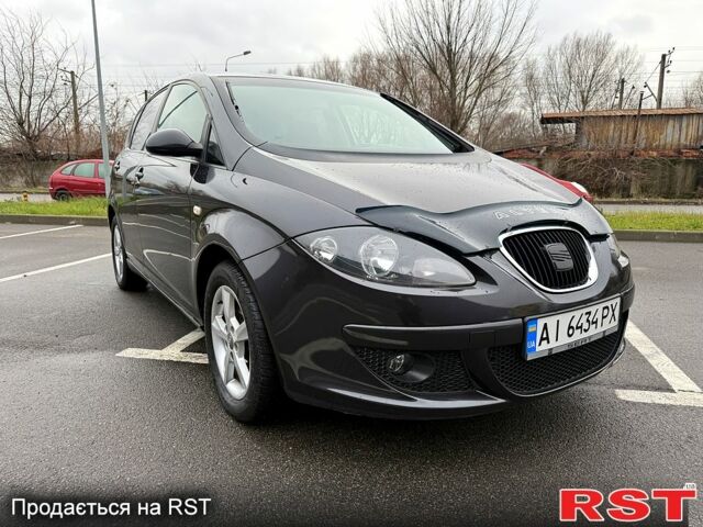 Черный Сеат Алтеа, объемом двигателя 1.6 л и пробегом 208 тыс. км за 4600 $, фото 1 на Automoto.ua