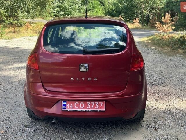 Червоний Сеат Altea, об'ємом двигуна 1.6 л та пробігом 201 тис. км за 5800 $, фото 1 на Automoto.ua