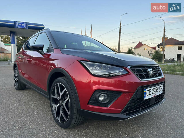 Красный Сеат Arona, объемом двигателя 1 л и пробегом 50 тыс. км за 15500 $, фото 1 на Automoto.ua