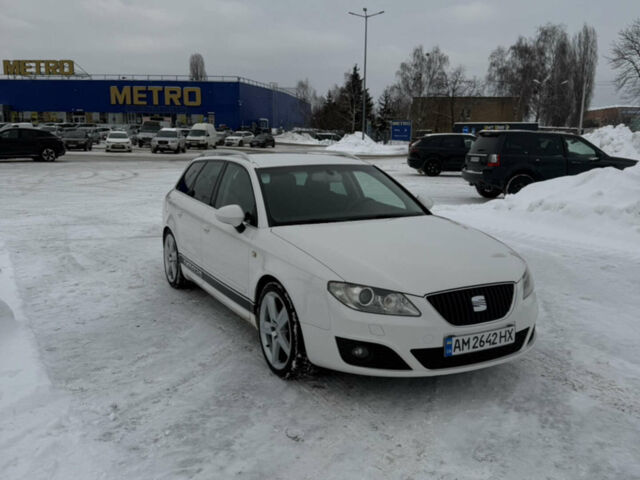Белый Сеат Эксео, объемом двигателя 1.98 л и пробегом 215 тыс. км за 9800 $, фото 1 на Automoto.ua
