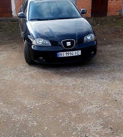 Черный Сеат Ибица, объемом двигателя 1.4 л и пробегом 210 тыс. км за 3900 $, фото 1 на Automoto.ua