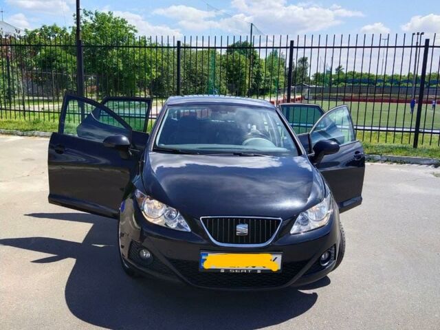 Черный Сеат Ибица, объемом двигателя 1.2 л и пробегом 140 тыс. км за 7000 $, фото 1 на Automoto.ua