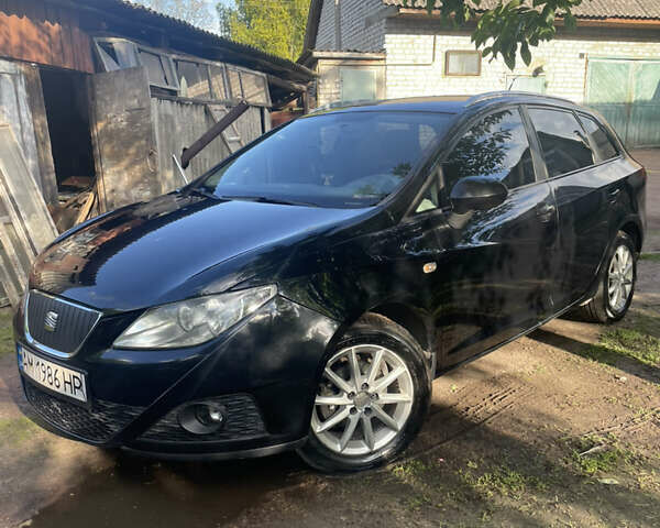 Черный Сеат Ибица, объемом двигателя 1.2 л и пробегом 230 тыс. км за 5800 $, фото 1 на Automoto.ua