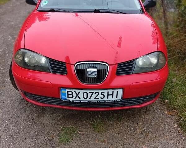 Красный Сеат Ибица, объемом двигателя 1.39 л и пробегом 185 тыс. км за 3550 $, фото 1 на Automoto.ua