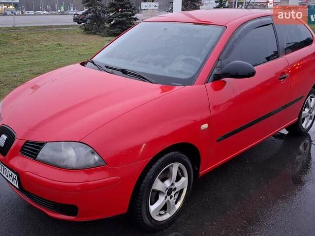 Красный Сеат Ибица, объемом двигателя 1.4 л и пробегом 244 тыс. км за 3300 $, фото 1 на Automoto.ua