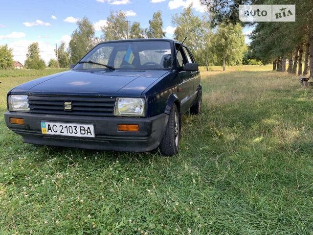 Синий Сеат Ибица, объемом двигателя 1.19 л и пробегом 188 тыс. км за 800 $, фото 1 на Automoto.ua