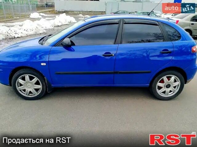Синий Сеат Ибица, объемом двигателя 1.4 л и пробегом 230 тыс. км за 3449 $, фото 1 на Automoto.ua