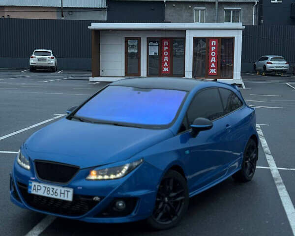 Синий Сеат Ибица, объемом двигателя 1.4 л и пробегом 130 тыс. км за 9500 $, фото 1 на Automoto.ua