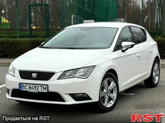 Белый Сеат Леон, объемом двигателя 1.6 л и пробегом 18000 тыс. км за 9850 $, фото 1 на Automoto.ua