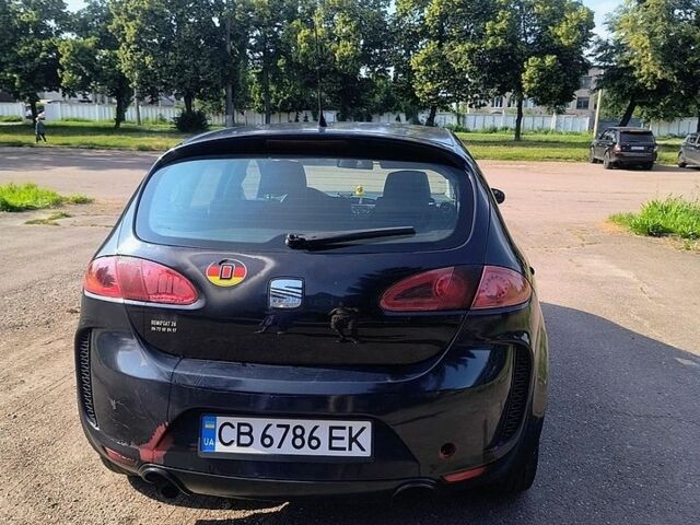 Черный Сеат Леон, объемом двигателя 1.6 л и пробегом 179 тыс. км за 4000 $, фото 1 на Automoto.ua