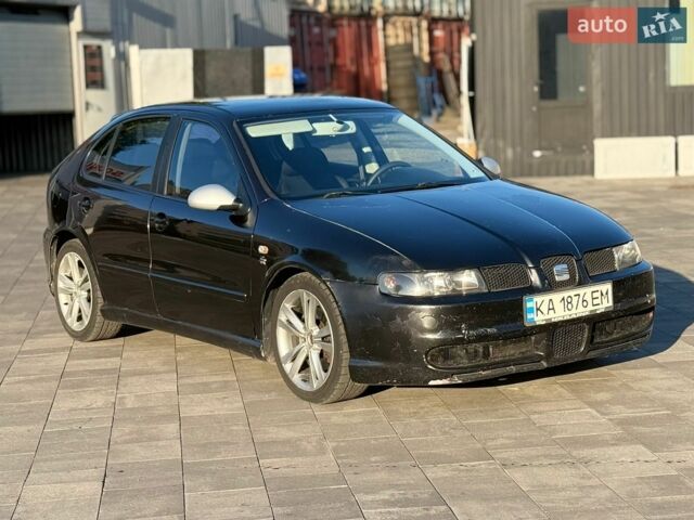 Чорний Сеат Leon, об'ємом двигуна 1.8 л та пробігом 378 тис. км за 4200 $, фото 1 на Automoto.ua