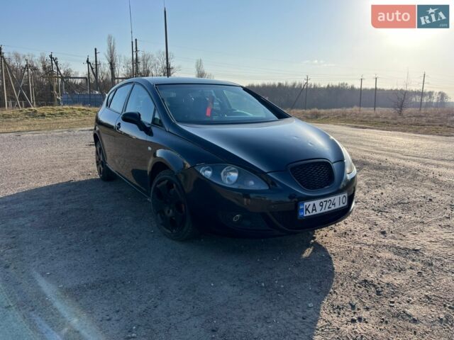 Черный Сеат Леон, объемом двигателя 1.6 л и пробегом 293 тыс. км за 4299 $, фото 1 на Automoto.ua