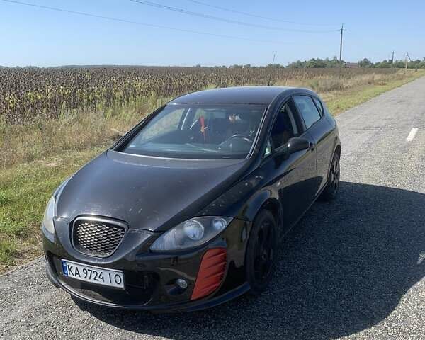Черный Сеат Леон, объемом двигателя 1.6 л и пробегом 292 тыс. км за 5500 $, фото 1 на Automoto.ua