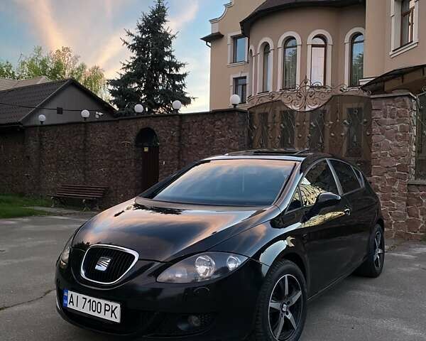 Черный Сеат Леон, объемом двигателя 2 л и пробегом 209 тыс. км за 6200 $, фото 1 на Automoto.ua