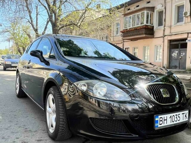 Черный Сеат Леон, объемом двигателя 1.6 л и пробегом 213 тыс. км за 5696 $, фото 1 на Automoto.ua