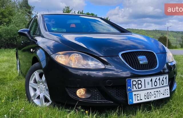 Чорний Сеат Leon, об'ємом двигуна 1.6 л та пробігом 127 тис. км за 5500 $, фото 1 на Automoto.ua