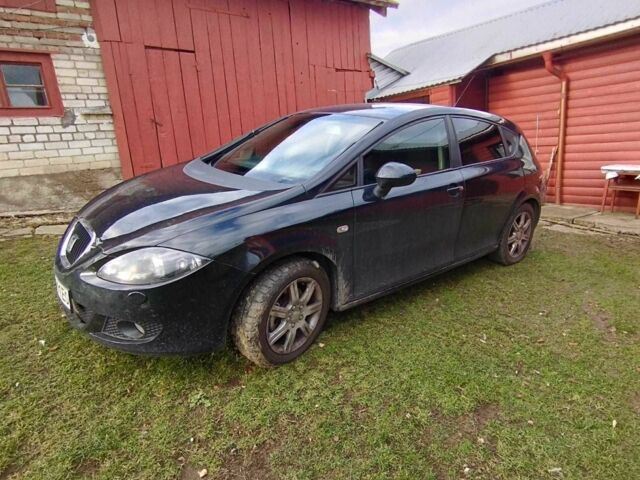 Черный Сеат Леон, объемом двигателя 2 л и пробегом 182 тыс. км за 4900 $, фото 1 на Automoto.ua
