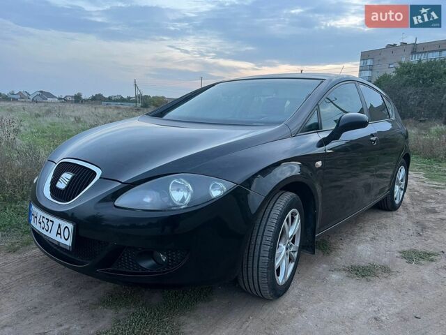 Черный Сеат Леон, объемом двигателя 1.6 л и пробегом 175 тыс. км за 5600 $, фото 1 на Automoto.ua