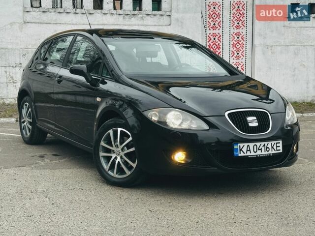 Черный Сеат Леон, объемом двигателя 1.6 л и пробегом 245 тыс. км за 5350 $, фото 1 на Automoto.ua