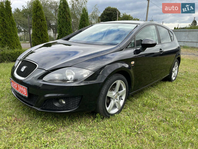 Черный Сеат Леон, объемом двигателя 1.8 л и пробегом 250 тыс. км за 7350 $, фото 1 на Automoto.ua