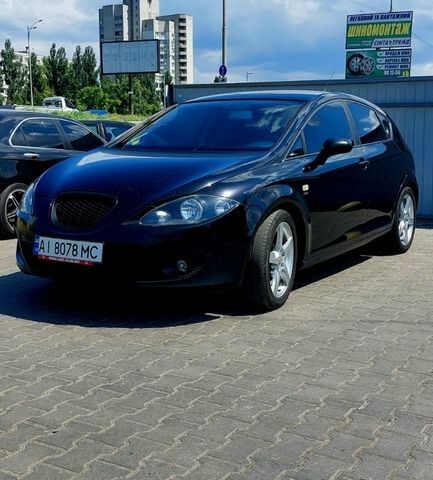 Черный Сеат Леон, объемом двигателя 1.98 л и пробегом 276 тыс. км за 6000 $, фото 1 на Automoto.ua