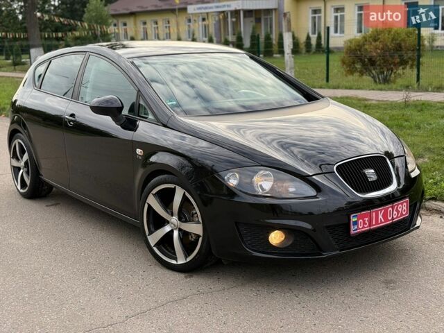 Чорний Сеат Leon, об'ємом двигуна 1.4 л та пробігом 191 тис. км за 5900 $, фото 1 на Automoto.ua