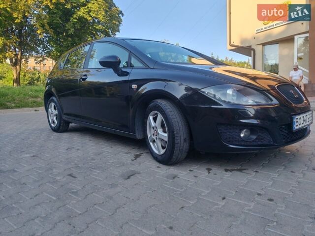 Чорний Сеат Leon, об'ємом двигуна 2 л та пробігом 196 тис. км за 7500 $, фото 1 на Automoto.ua