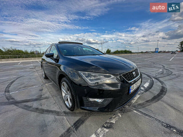 Черный Сеат Леон, объемом двигателя 1.8 л и пробегом 177 тыс. км за 14975 $, фото 1 на Automoto.ua