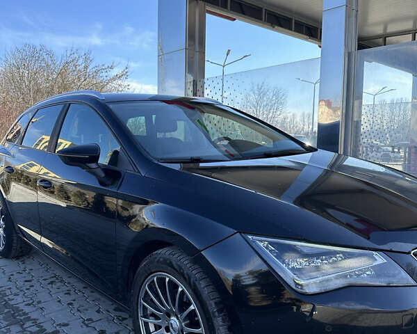 Черный Сеат Леон, объемом двигателя 1.6 л и пробегом 300 тыс. км за 10000 $, фото 1 на Automoto.ua