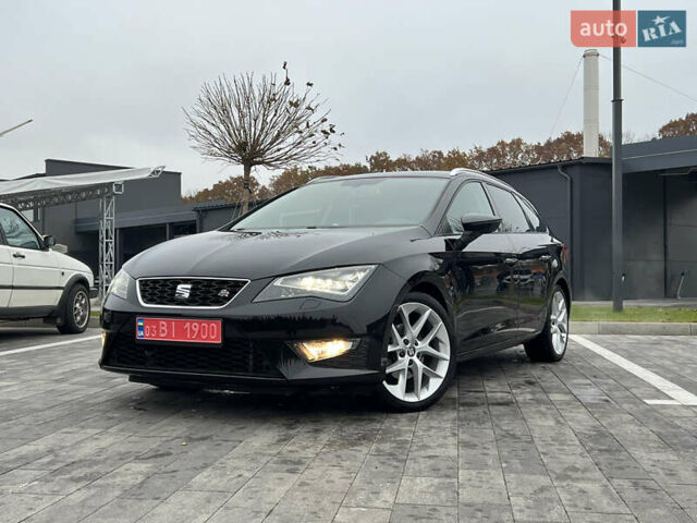 Чорний Сеат Leon, об'ємом двигуна 2 л та пробігом 202 тис. км за 14200 $, фото 1 на Automoto.ua