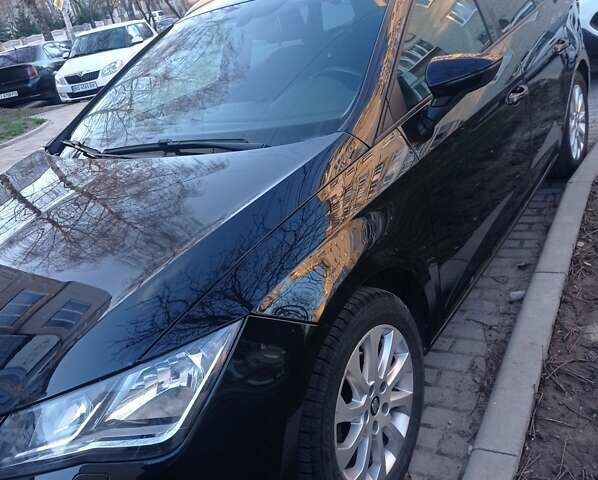 Черный Сеат Леон, объемом двигателя 1.6 л и пробегом 195 тыс. км за 10100 $, фото 1 на Automoto.ua