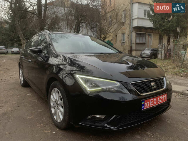 Чорний Сеат Leon, об'ємом двигуна 2 л та пробігом 228 тис. км за 12700 $, фото 1 на Automoto.ua
