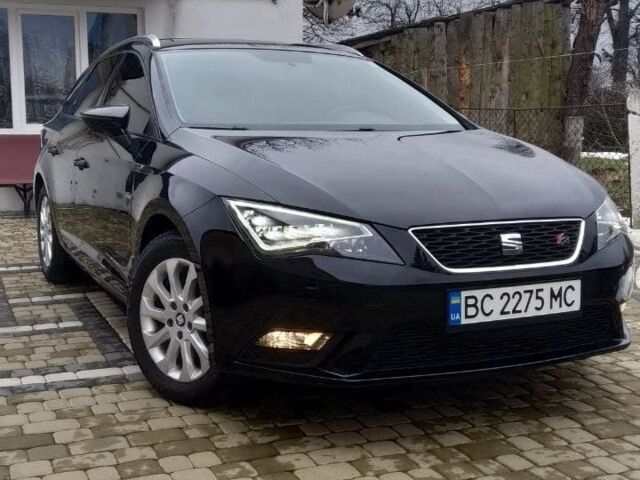 Чорний Сеат Leon, об'ємом двигуна 2 л та пробігом 228 тис. км за 12900 $, фото 1 на Automoto.ua