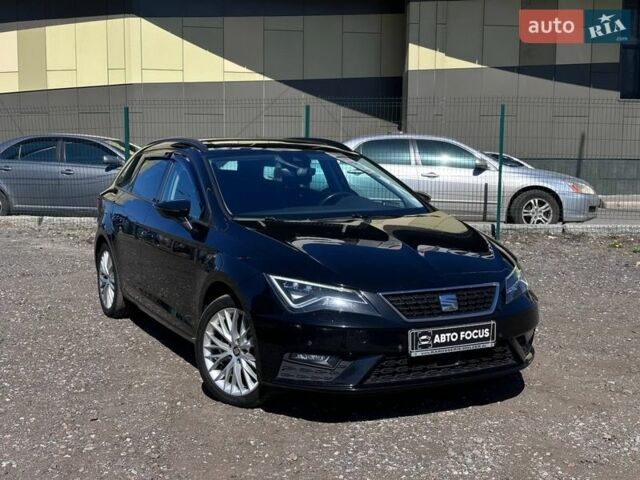Черный Сеат Леон, объемом двигателя 1.6 л и пробегом 255 тыс. км за 14490 $, фото 1 на Automoto.ua