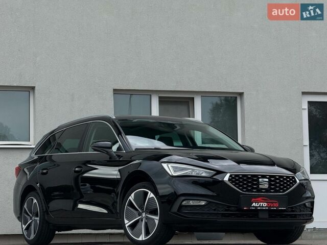 Чорний Сеат Leon, об'ємом двигуна 2 л та пробігом 169 тис. км за 21699 $, фото 1 на Automoto.ua