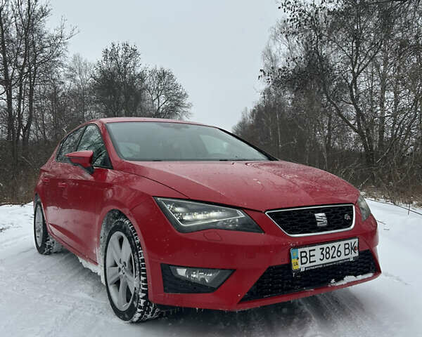 Красный Сеат Леон, объемом двигателя 1.8 л и пробегом 210 тыс. км за 9500 $, фото 1 на Automoto.ua