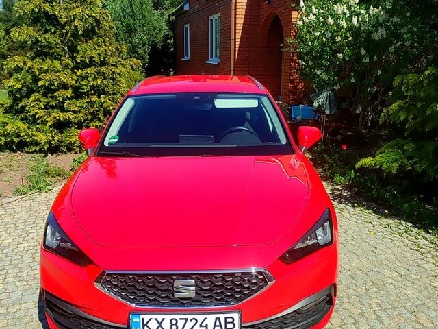 Червоний Сеат Leon, об'ємом двигуна 2 л та пробігом 90 тис. км за 21500 $, фото 1 на Automoto.ua