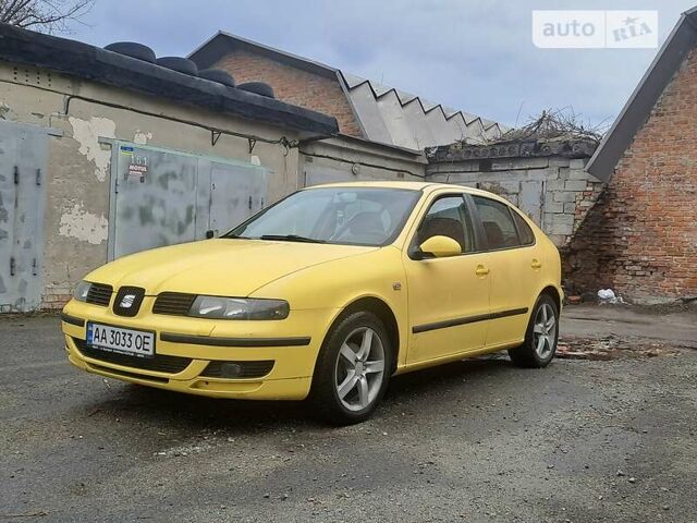 Жовтий Сеат Leon, об'ємом двигуна 1.6 л та пробігом 270 тис. км за 3700 $, фото 1 на Automoto.ua