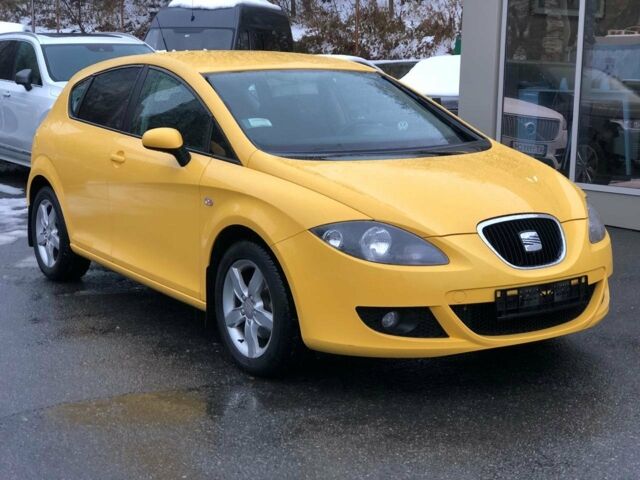 Жовтий Сеат Leon, об'ємом двигуна 1.6 л та пробігом 73 тис. км за 7200 $, фото 1 на Automoto.ua