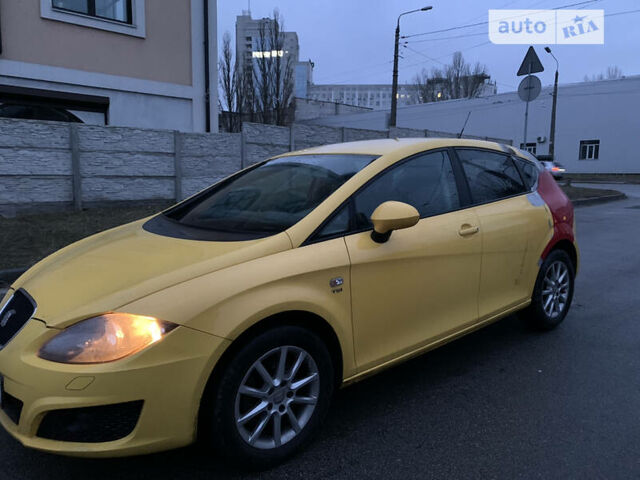 Жовтий Сеат Leon, об'ємом двигуна 1.4 л та пробігом 76 тис. км за 4515 $, фото 1 на Automoto.ua