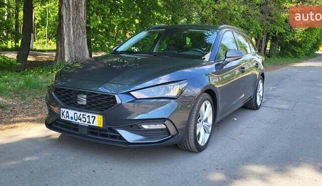 Серый Сеат Леон, объемом двигателя 2 л и пробегом 201 тыс. км за 17900 $, фото 1 на Automoto.ua