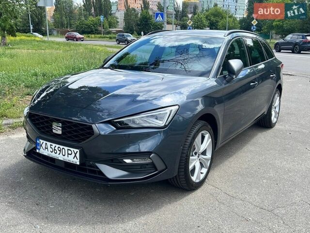 Серый Сеат Леон, объемом двигателя 1.5 л и пробегом 18 тыс. км за 30990 $, фото 1 на Automoto.ua