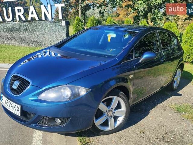 Синій Сеат Leon, об'ємом двигуна 2 л та пробігом 214 тис. км за 5300 $, фото 1 на Automoto.ua
