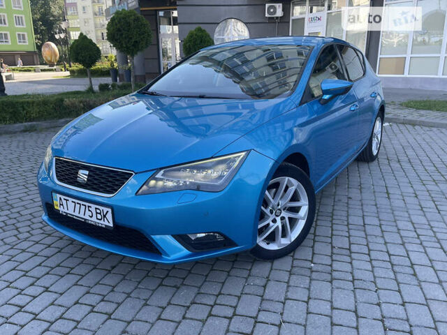 Синій Сеат Leon, об'ємом двигуна 1.6 л та пробігом 84 тис. км за 15500 $, фото 1 на Automoto.ua