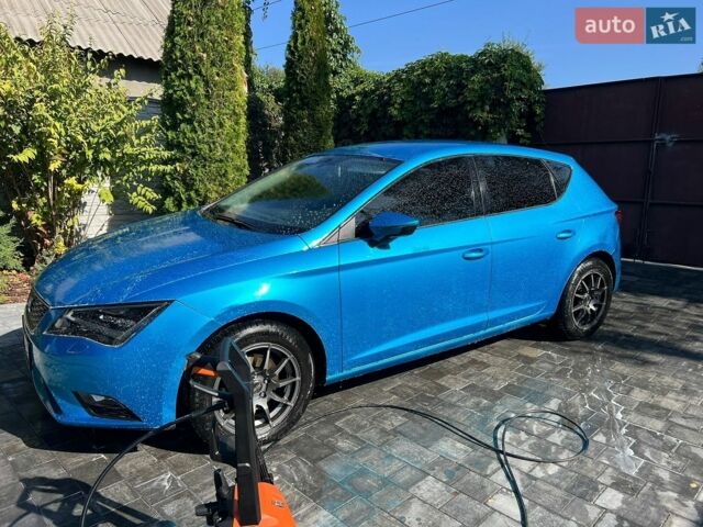 Синій Сеат Leon, об'ємом двигуна 1.6 л та пробігом 89 тис. км за 13500 $, фото 1 на Automoto.ua