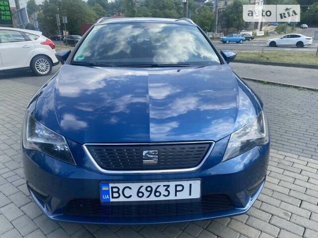 Синій Сеат Leon, об'ємом двигуна 1 л та пробігом 212 тис. км за 11300 $, фото 1 на Automoto.ua