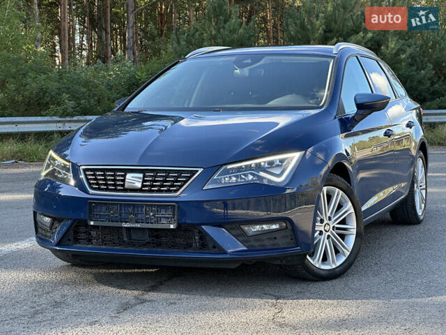 Синій Сеат Leon, об'ємом двигуна 2 л та пробігом 218 тис. км за 15299 $, фото 1 на Automoto.ua