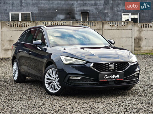 Синій Сеат Leon, об'ємом двигуна 2 л та пробігом 177 тис. км за 21599 $, фото 1 на Automoto.ua